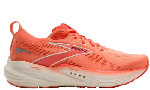 Brooks Glycerin 22 Women's Running Shoes Desert Flower / Hot Coral / Milk