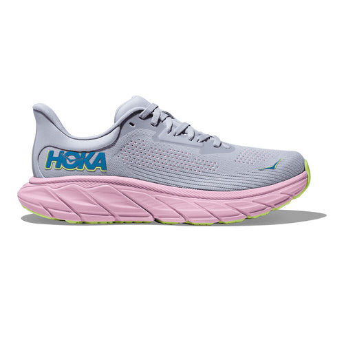 Hoka Arahi 7 Women's Running Shoes Gull / Pink Twilight