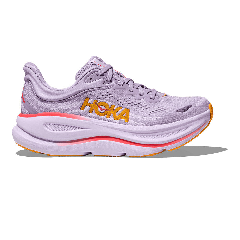 Hoka Bondi 9 Women's Running Shoes Aster Flower / Starlight Glow