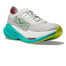 Hoka Mach X 2 Women's Running Shoes Frost / Electric Aqua