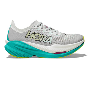 Hoka Mach X 2 Women's Running Shoes Frost / Electric Aqua