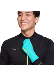 Hoka Airolite Run Gloves Electric Aqua