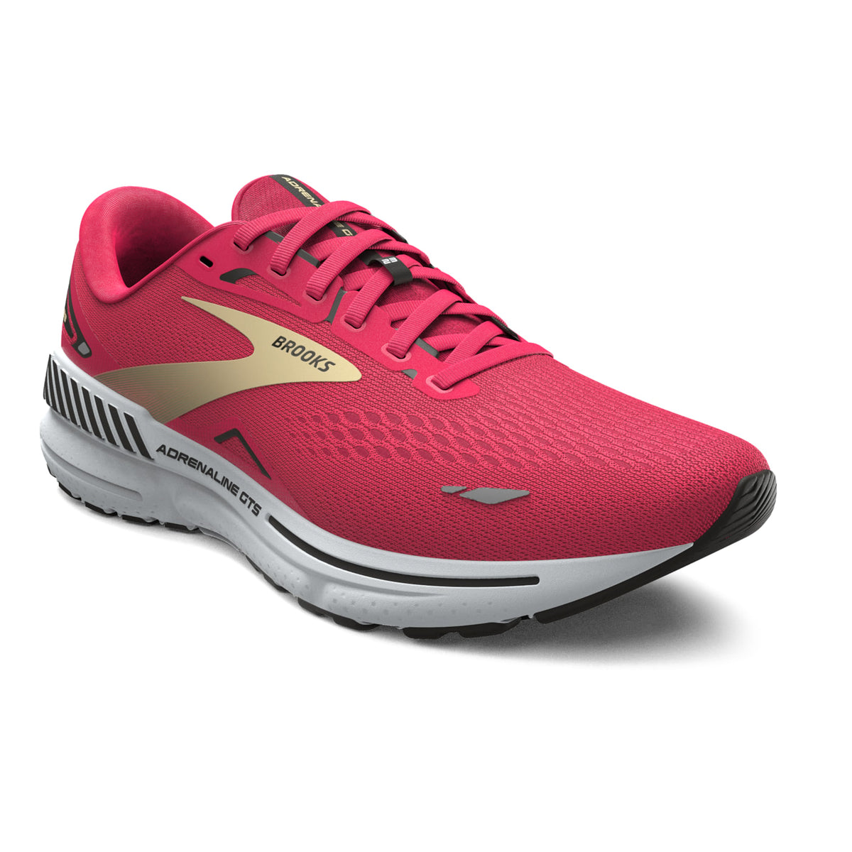 Brooks Adrenaline GTS 23 Women's Running Shoes Diva Pink / Yellow / Bl ...